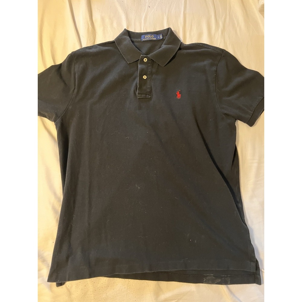 Polo by Ralph Lauren Adult Mens Size L Work‎ Dress Outdoor Wear Polo Shirt